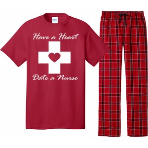 Have A heart Date A Nurse Pajama Set