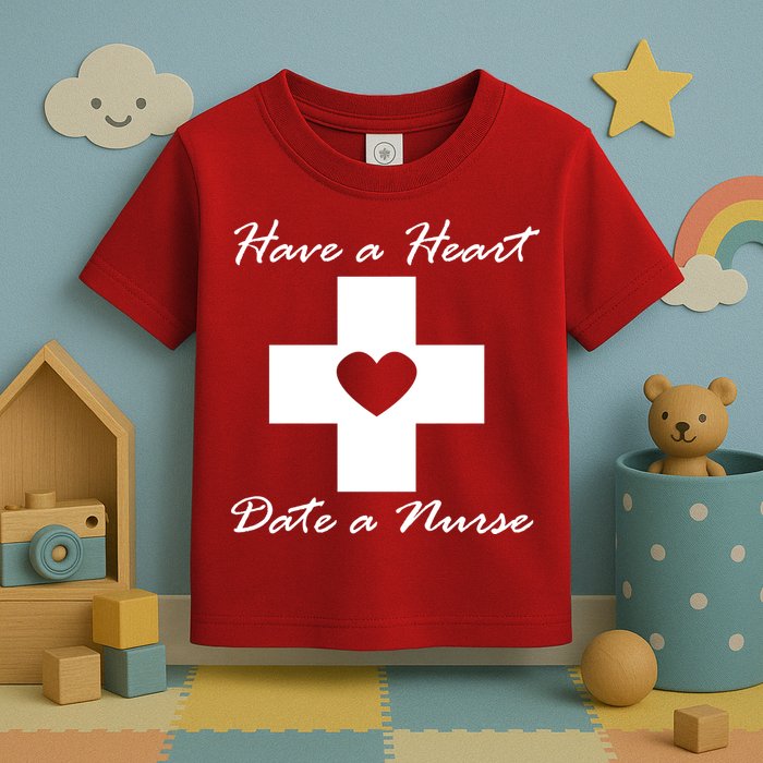 Have A heart Date A Nurse Toddler T-Shirt