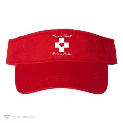 Have A heart Date A Nurse Valucap Bio-Washed Visor