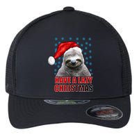 Have A Lazy Sloth Christmas Flexfit Unipanel Trucker Cap