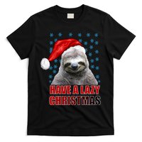Have A Lazy Sloth Christmas T-Shirt