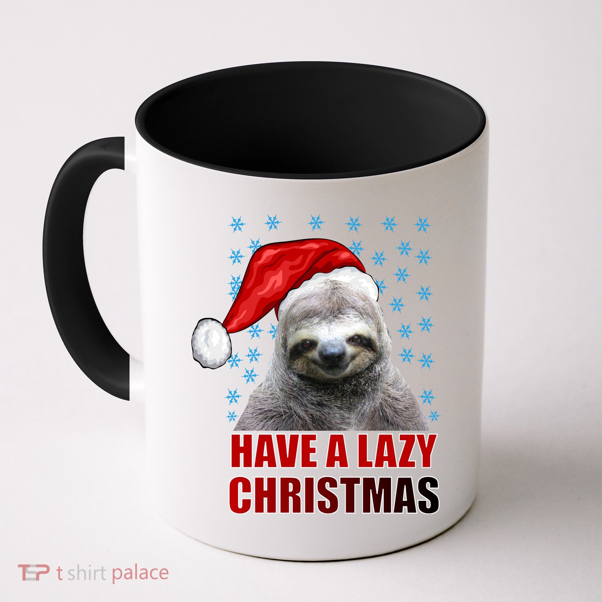 Have A Lazy Sloth Christmas Coffee Mug