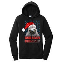 Have A Lazy Sloth Christmas Women's Pullover Hoodie