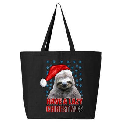 Have A Lazy Sloth Christmas 25L Jumbo Tote