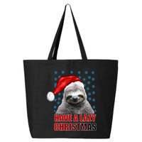 Have A Lazy Sloth Christmas 25L Jumbo Tote