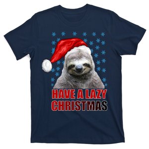 Have A Lazy Sloth Christmas T-Shirt