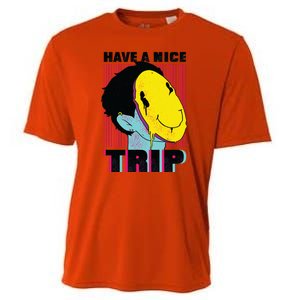 Have A Nice Trip Smiley Cooling Performance Crew T-Shirt