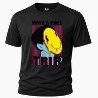 Have A Nice Trip Smiley Cooling Performance Crew T-Shirt