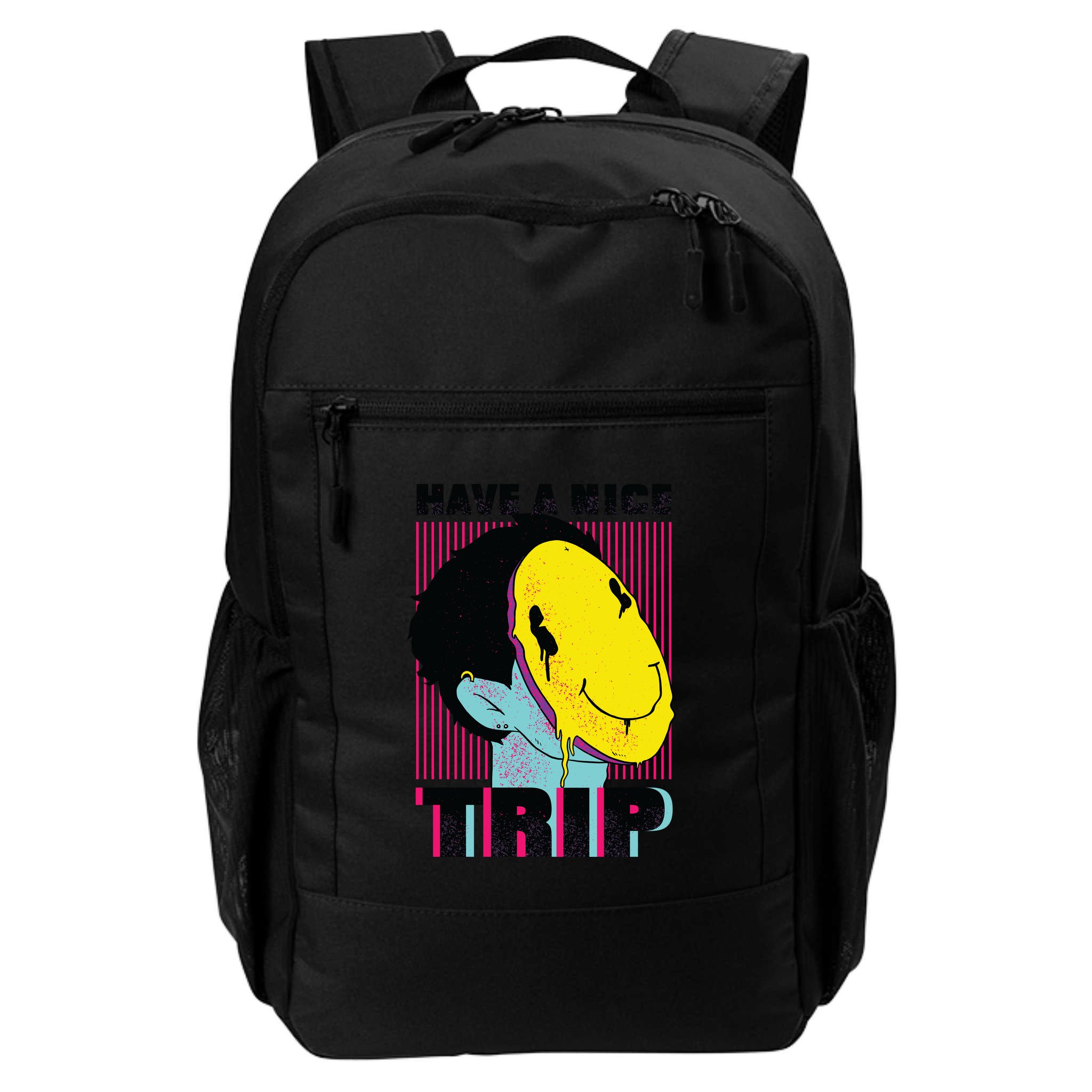 Have A Nice Trip Smiley Backpack