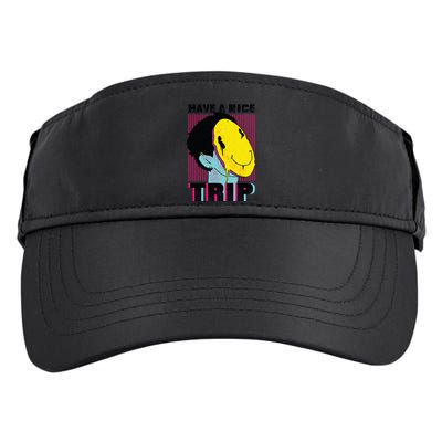 Have A Nice Trip Smiley Adult Drive Performance Visor