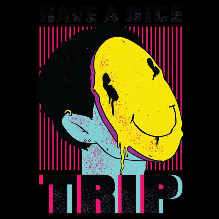 Have A Nice Trip Smiley Baby Bodysuit