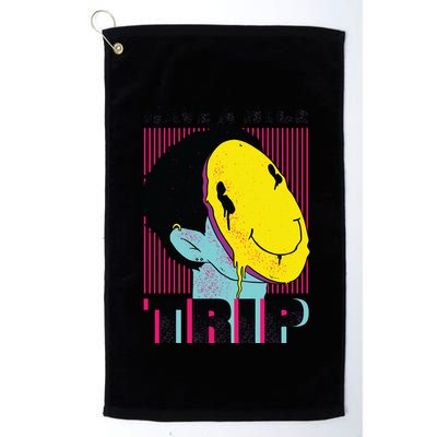 Have A Nice Trip Smiley Golf Towel