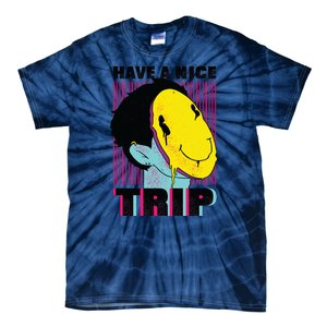 Have A Nice Trip Smiley Tie-Dye T-Shirt