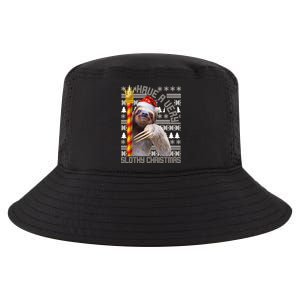 Have a Very Slothy Christmas Sloth Ugly Christmas Cool Comfort Performance Bucket Hat