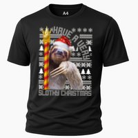Have a Very Slothy Christmas Sloth Ugly Christmas Cooling Performance Crew T-Shirt