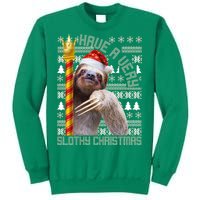 Have a Very Slothy Christmas Sloth Ugly Christmas Sweatshirt