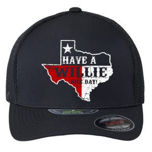 Have A Willie Nice Day Flexfit Unipanel Trucker Cap