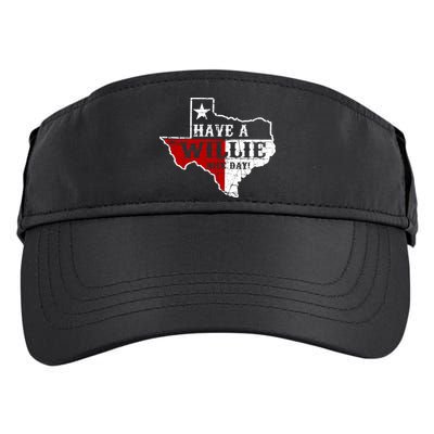 Have A Willie Nice Day Adult Drive Performance Visor