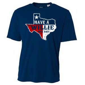 Have A Willie Nice Day Cooling Performance Crew T-Shirt