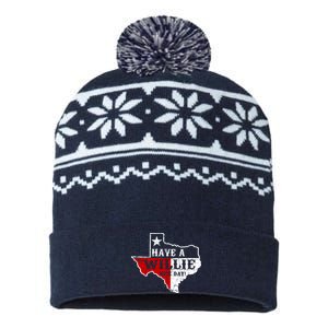 Have A Willie Nice Day USA-Made Snowflake Beanie