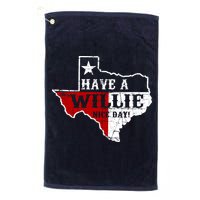 Have A Willie Nice Day Golf Towel