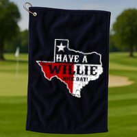 Have A Willie Nice Day Golf Towel