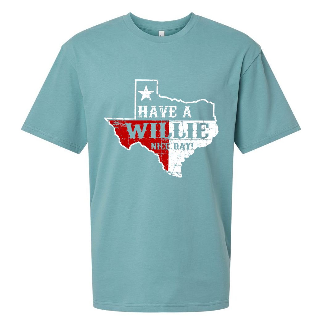 Have A Willie Nice Day Sueded Cloud Jersey T-Shirt
