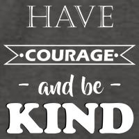 Have Courage And Be Kind Vector Backpack
