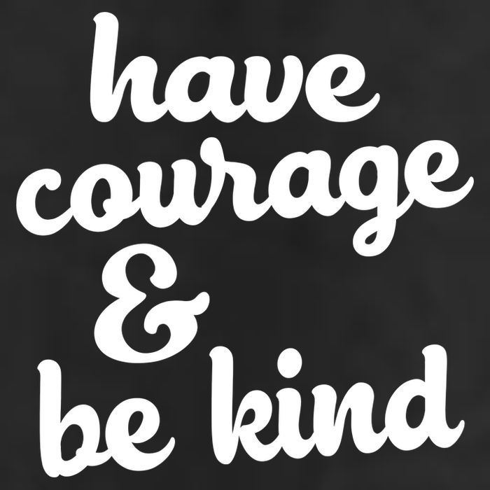 Have Courage Be Kind Kindness Golf Towel