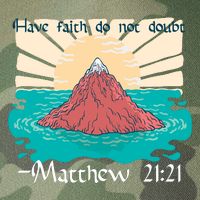 Have Faith Do Not Doubt Matthew 21:21 Legacy Tie Dye Trucker Hat