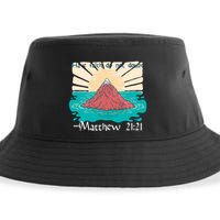 Have Faith Do Not Doubt Matthew 21:21 Sustainable Bucket Hat
