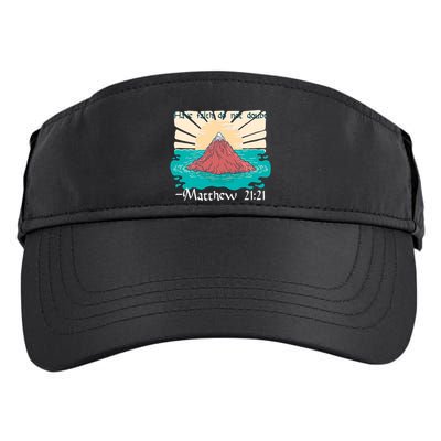 Have Faith Do Not Doubt Matthew 21:21 Adult Drive Performance Visor