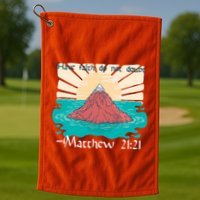 Have Faith Do Not Doubt Matthew 21:21 Golf Towel