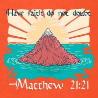 Have Faith Do Not Doubt Matthew 21:21 Short Acrylic Beanie