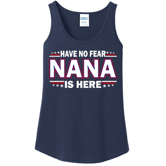 Have No Fear Nana Is Here Ladies Essential Tank