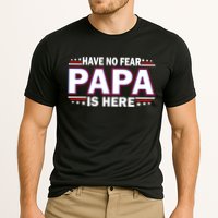 Have No Fear Papa Is Here Cooling Performance Crew T-Shirt