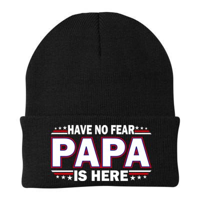 Have No Fear Papa Is Here Beanie