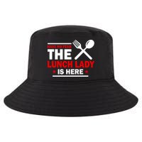 Have No Fear The Lunch Lady Is Here Cool Comfort Performance Bucket Hat