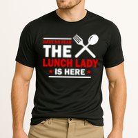 Have No Fear The Lunch Lady Is Here Cooling Performance Crew T-Shirt