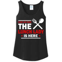 Have No Fear The Lunch Lady Is Here Ladies Essential Tank