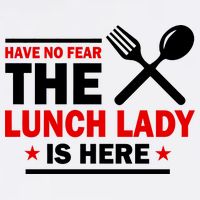Have No Fear The Lunch Lady Is Here Garment-Dyed Sweatshirt