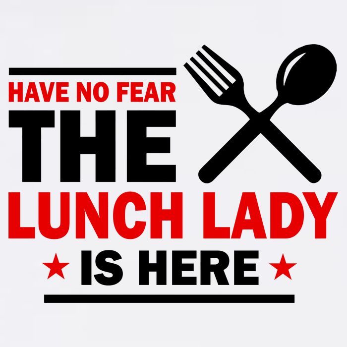 Have No Fear The Lunch Lady Is Here Garment-Dyed Sweatshirt