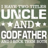 Have Two Titles Uncle And Godfather I Rock Them Both Legacy Tie Dye Trucker Hat