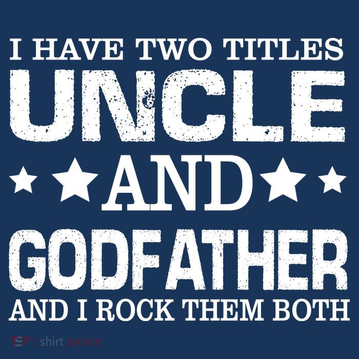 Have Two Titles Uncle And Godfather I Rock Them Both Flatbill Hat