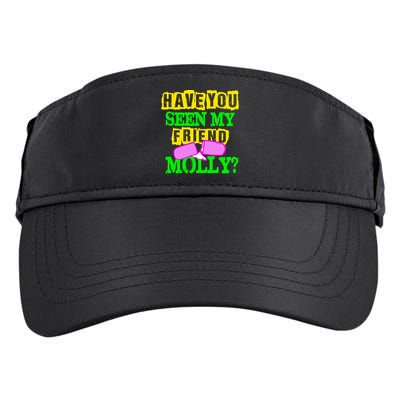Have You Seen My Friend Molly Adult Drive Performance Visor