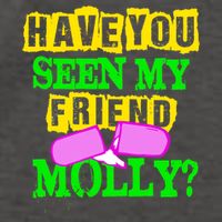 Have You Seen My Friend Molly Vector Backpack