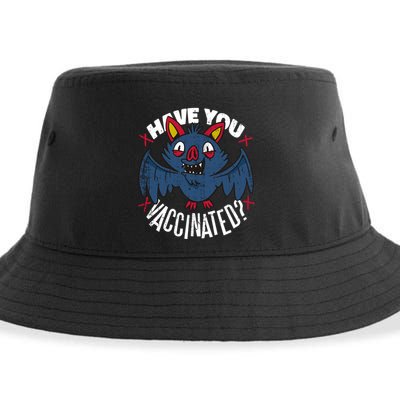 Have You Vaccinated Bat Sustainable Bucket Hat