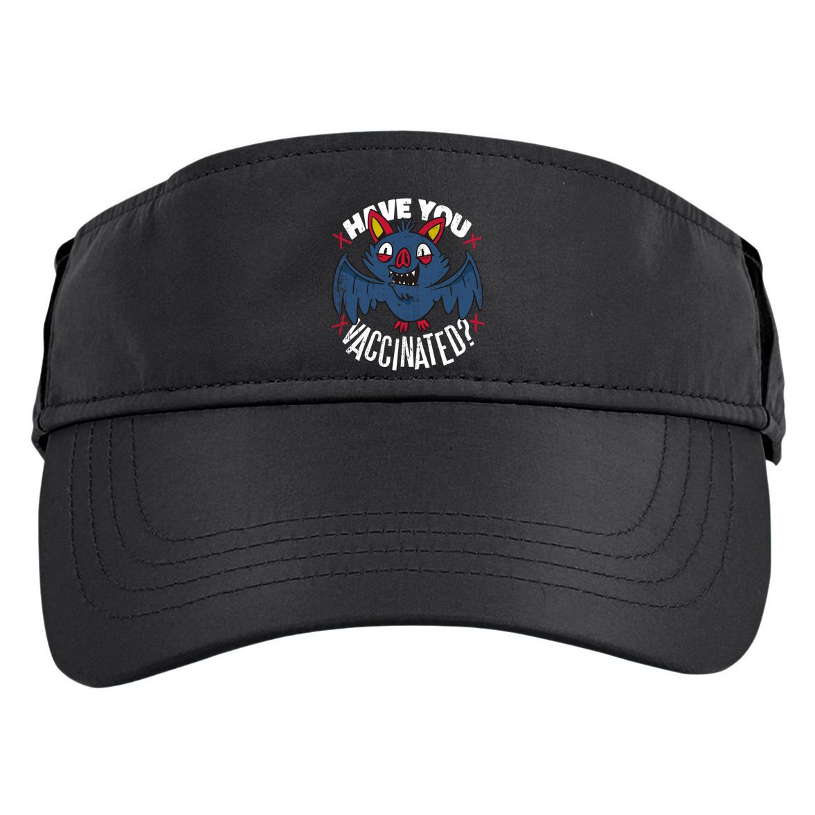 Have You Vaccinated Bat Adult Drive Performance Visor