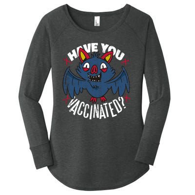 Have You Vaccinated Bat Women's Perfect Tri Tunic Long Sleeve Shirt