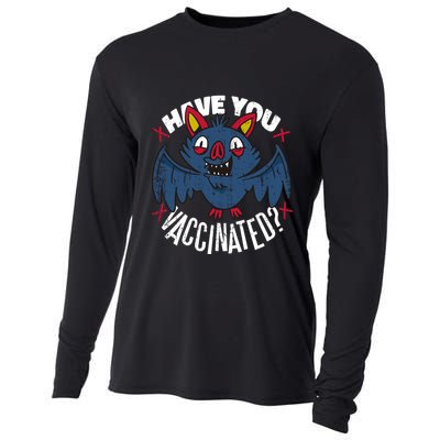 Have You Vaccinated Bat Cooling Performance Long Sleeve Crew
